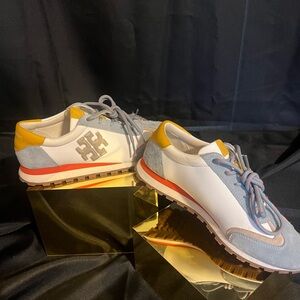 Tory Burch Good Luck Trainer Sneakers in Gressane Color way size 8 NEW